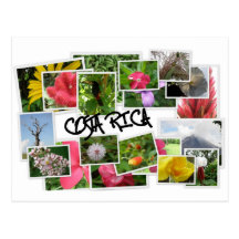 COSTA RICA POSTKARTE