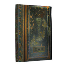 Countessa Old Style Book Monogram iPad Cases