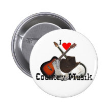 country musik anstecknadelbutton
