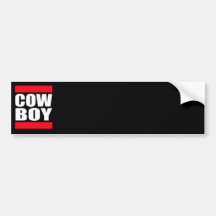 Cowboy Autoaufkleber