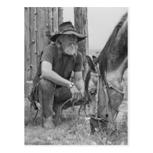Cowboy Postkarten