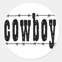 Cowboy Sticker