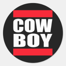 Cowboy Sticker