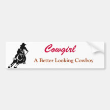 Cowgirl Autosticker