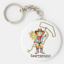 Cowgirl Keychain Schlüsselbänder