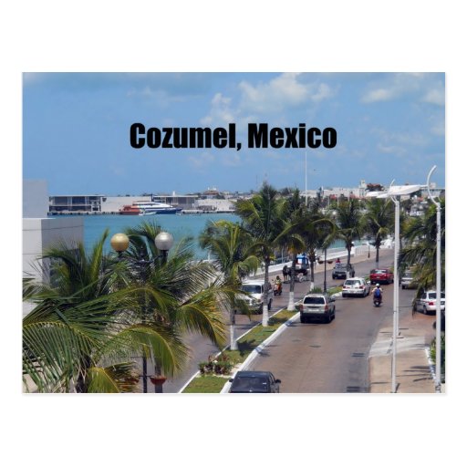 Cozumel, Mexiko Postkarte