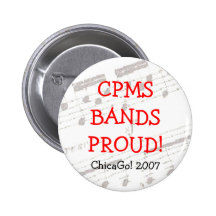 CPMS VERSIEHT STOLZES MIT EINEM BAND! Chicago! 200 Buttons