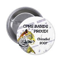 CPMS versieht stolzes mit einem Band! Chicago! III Button