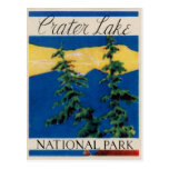Crater See-Nationalpark Postkarte