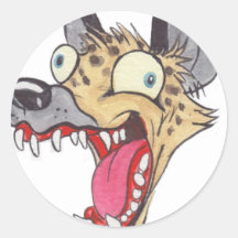 CrazyHyena.com-T-Shirt Stickers