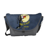 Creepy Bussard-Rickshaw-Bote-Tasche Kuriertasche