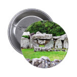 Creevykeel entsteint Kreis-Irland-Gerichts-Gräber Buttons
