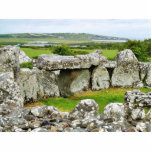 Creevykeel entsteint Kreis-Irland-Gerichts-Gräber  Photostatuen