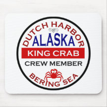 Crew-Mitglied niederländischer Hafen-alaskisches K Mousepad