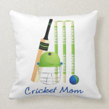 Cricket Mom Tees and Gifts - Great Gift Idea Pillow