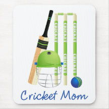 Cricket Mom Tees and Gifts - Great Gift Idea Mousepad