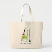 Cricket Mom Tees and Gifts - Great Gift Idea Canvas Bags