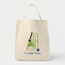Cricket Mom Tees and Gifts - Great Gift Idea Tote Bags