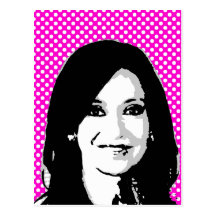 Cristina Fernandez de Kirchner Postkarten