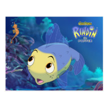 CrocPonds RINDIN die Puffer-Postkarte