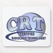 CRT ZUGELASSENES RADIOLOGISCHER TECHNOLOGE-BLAU-LO MOUSEPAD
