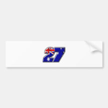 CS27flag Auto Sticker