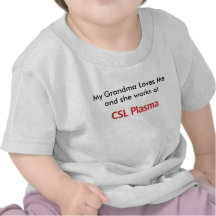 CSL Plasma-Kleinkind-T-Stück - Großmutter-Lieben i T-shirts