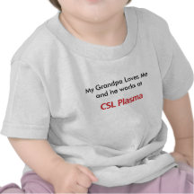 CSL Plasma-Kleinkind-T-Stück - Großvater Shirts