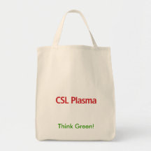 CSL Plasma-Taschen-Tasche - denke ökologisch!