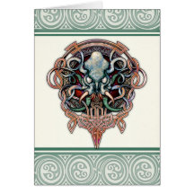 Ctheltic Cthulhu Gruß-Karte