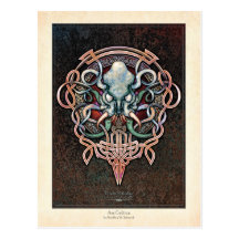 Ctheltic Cthulhu Postkarte