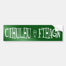 Cthulhu Fthagn Autosticker