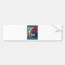 Cthulhu für Präsidenten 2012 Autosticker