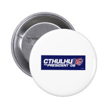 Cthulhu für Präsidenten Button