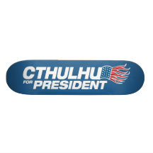 Cthulhu für Präsidenten - HP Lovecraft Skate Board