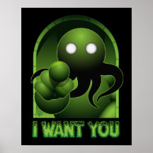 Cthulhu will Sie Plakat