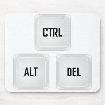 Ctrl Alt Del Mousepads