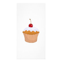 Cupcake Personalized Photo Card