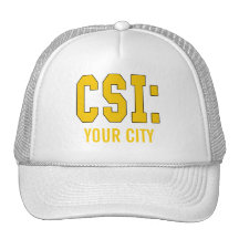 CUSTOMIZEABLE CSI Produkte Netzmütze