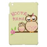 Cute cartoon mother and baby owl case for the iPad mini