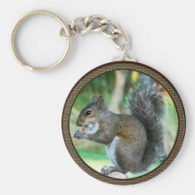 Cute Squirrel Keychain