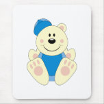 Cutelyn Baby-Baseball-Eisbär Mousepad