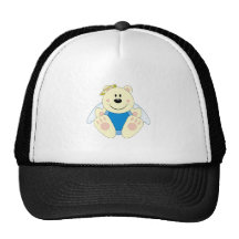 Cutelyn Baby-Engels-Eisbär Netz Caps