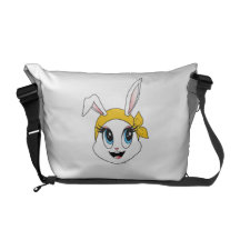Cutesy Bunny™ Bote-Tasche Kurier Tasche