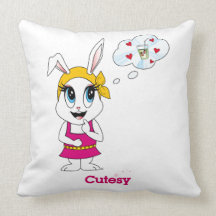 Cutesy Bunny™ Kissen
