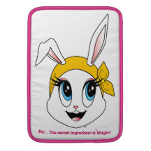 Cutesy Bunny™ Macbook Luft-Hülse MacBook Air Sleeve