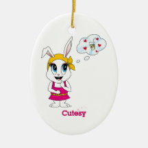 Cutesy Bunny™ Verzierung Ornamente
