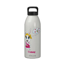 Cutesy Bunny™ Wasser-Flasche Trinkflasche