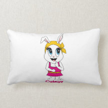 Cutesy Bunny™ Zierkissen