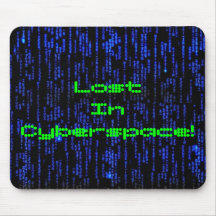 Cyberspace Mouspad. Mauspads